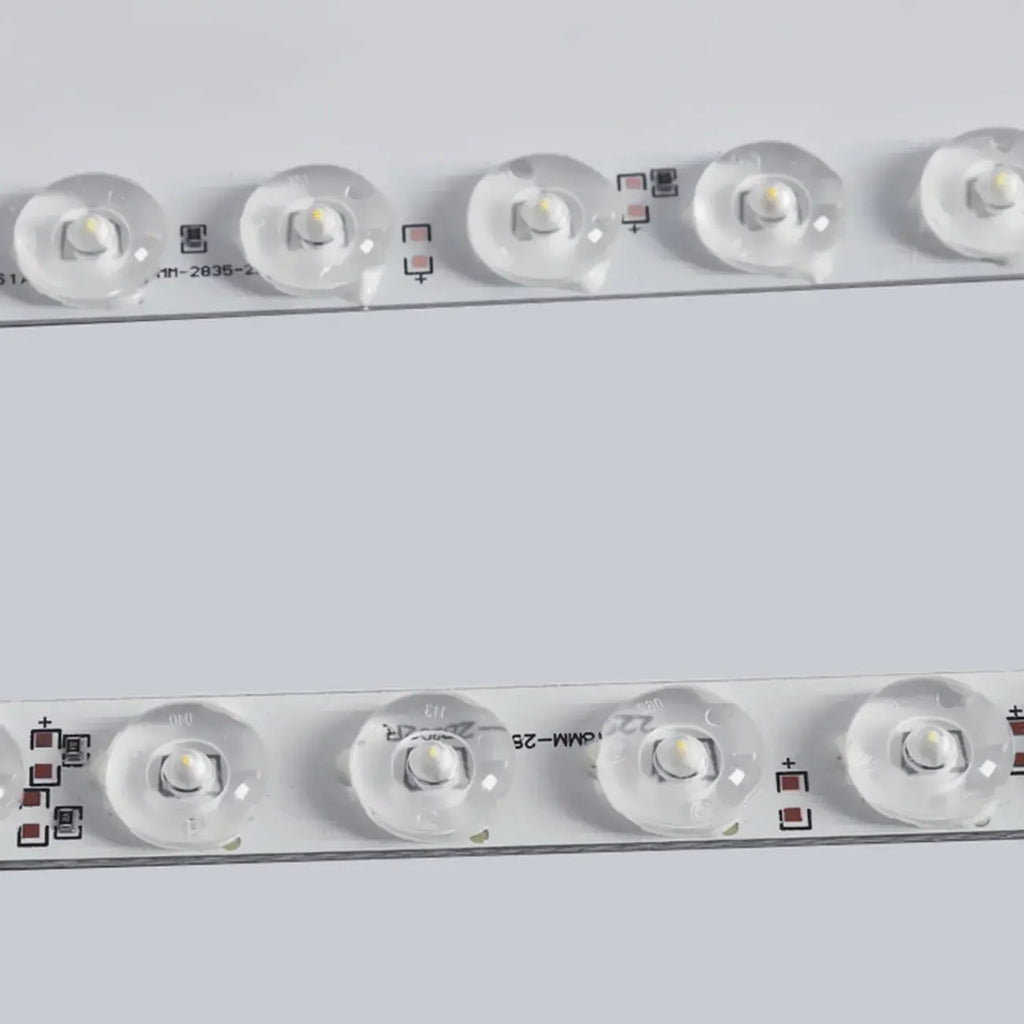 Plafonnier LED rond doré élégant