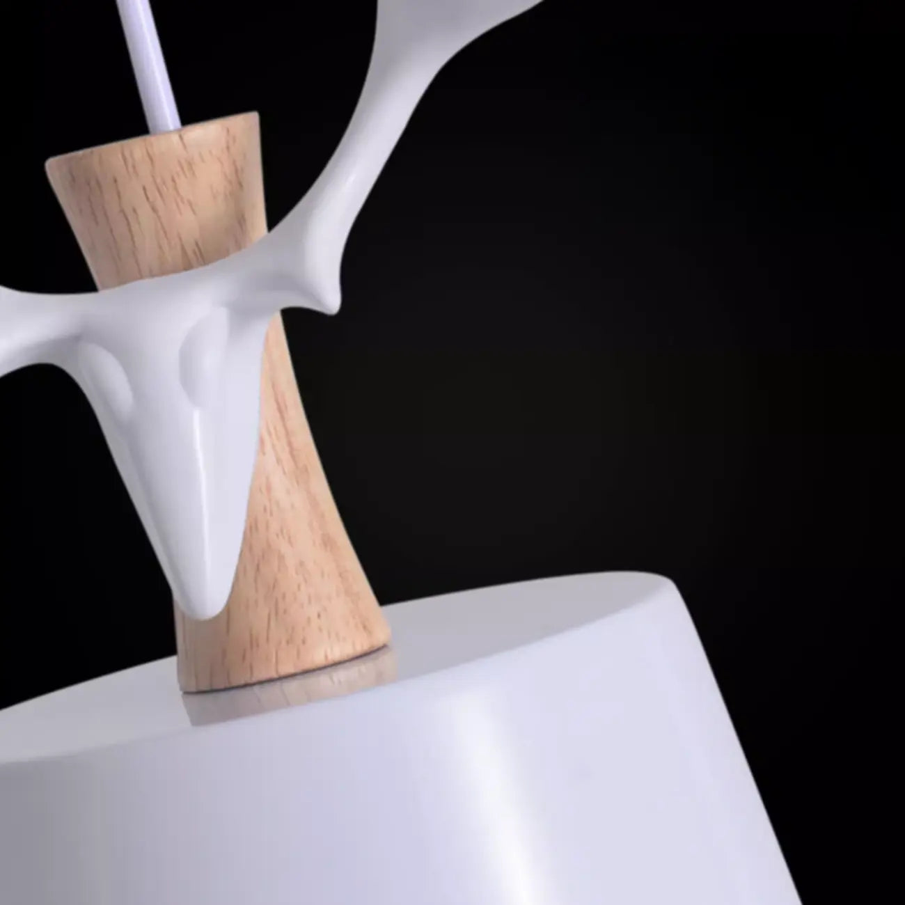 Lampada a sospensione da isola a 3 luci, in metallo a forma di cono, moderna, per cucina