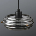 Suspension moderne en métal avec abat-jour cylindrique réglable pour îlot de cuisine