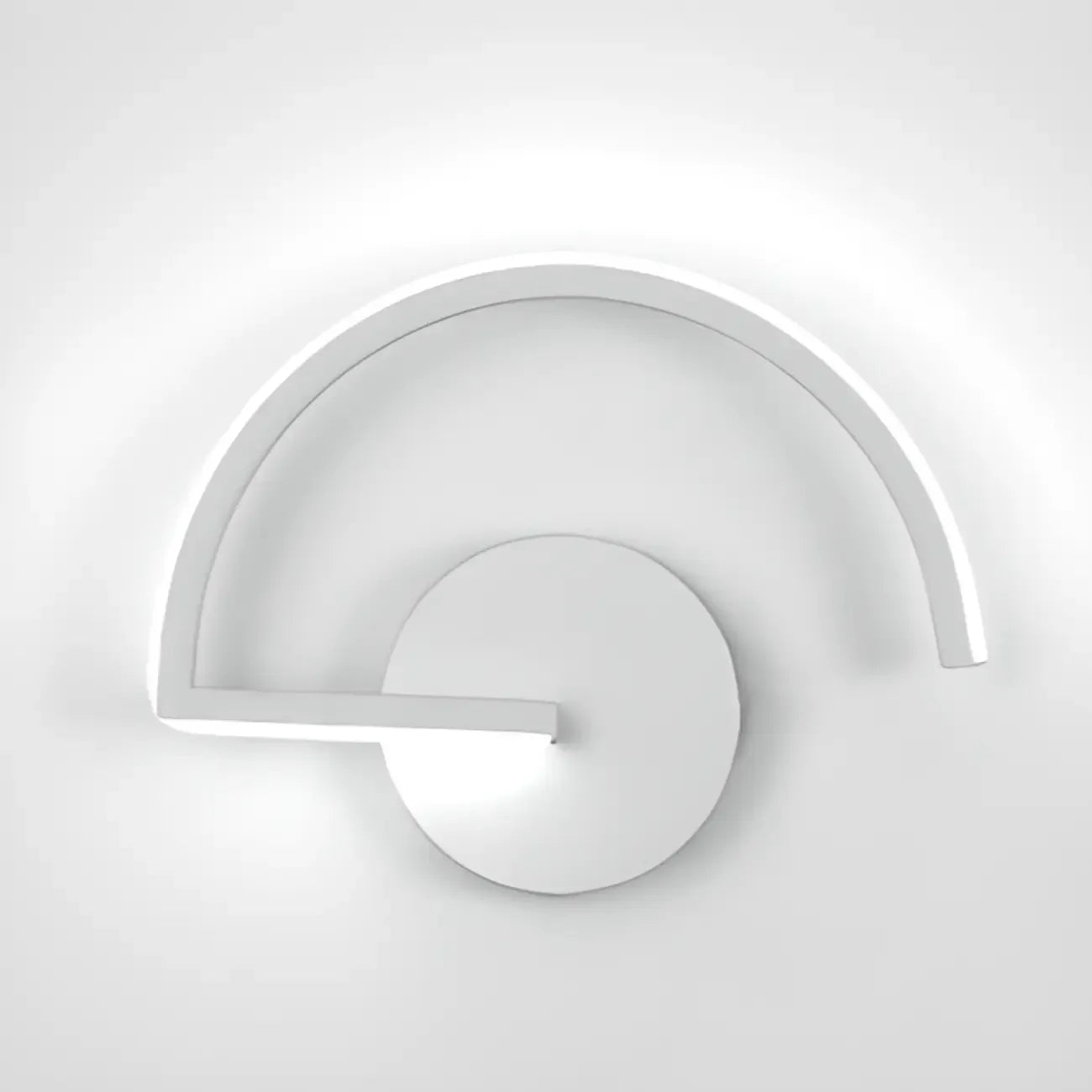Applique murale LED noire minimaliste d'intérieur avec luminaire linéaire