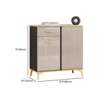 Buffet de salle à manger en bois réglable et élégant