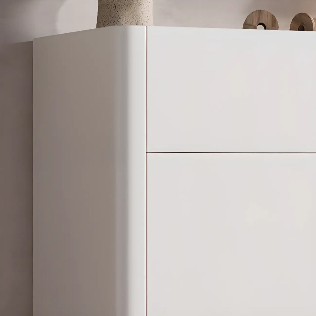 Meuble à chaussures d'entrée minimaliste en bois, réglable et à plusieurs niveaux
