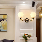 Applique murale géométrique moderne de 10 à 14 pouces pour usage résidentiel