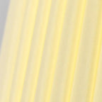 Plafonnier semi-encastré minimaliste colonial blanc tambour doré