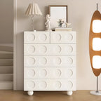 Coffre de rangement tendance en bois noir minuit pour le salon