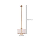 Suspension cylindrique élégante couleur ivoire pour intérieur