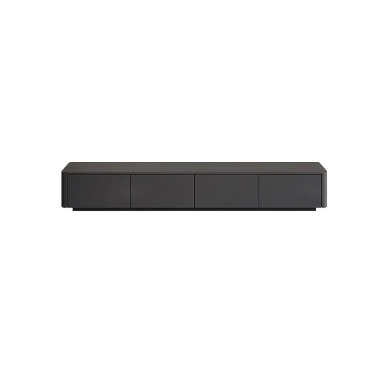 Mobile TV 79 Black Wood con cassetto e gestione cavi a lunga durata