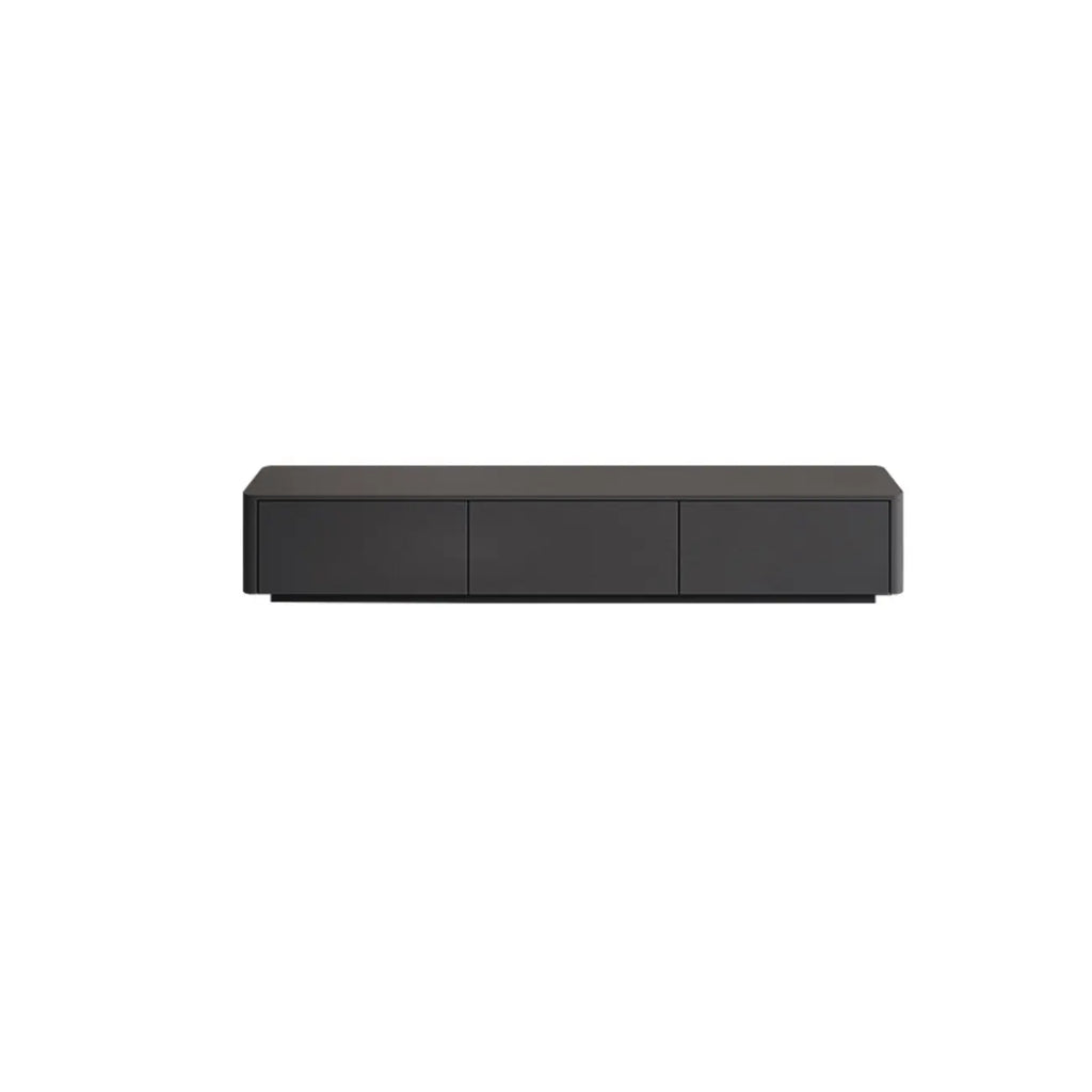Mobile TV 79 Black Wood con cassetto e gestione cavi a lunga durata