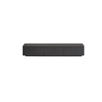 Mobile TV 79 Black Wood con cassetto e gestione cavi a lunga durata