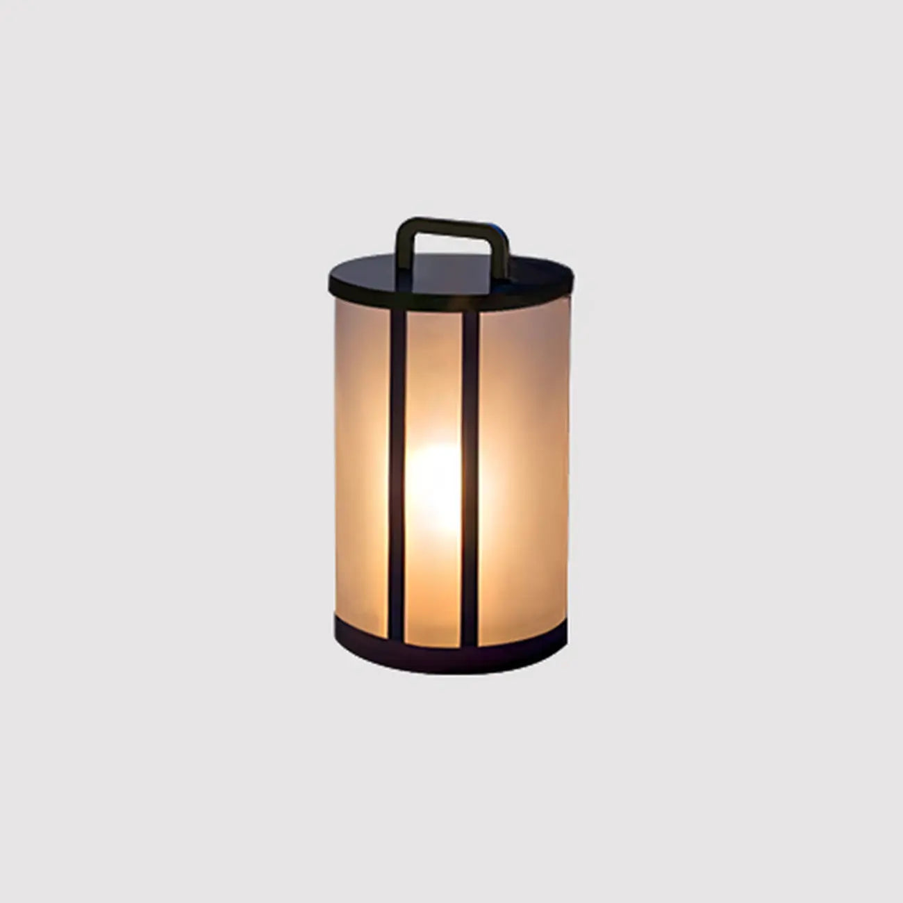 Élégants lampadaires solaires cylindriques à LED pour l'extérieur