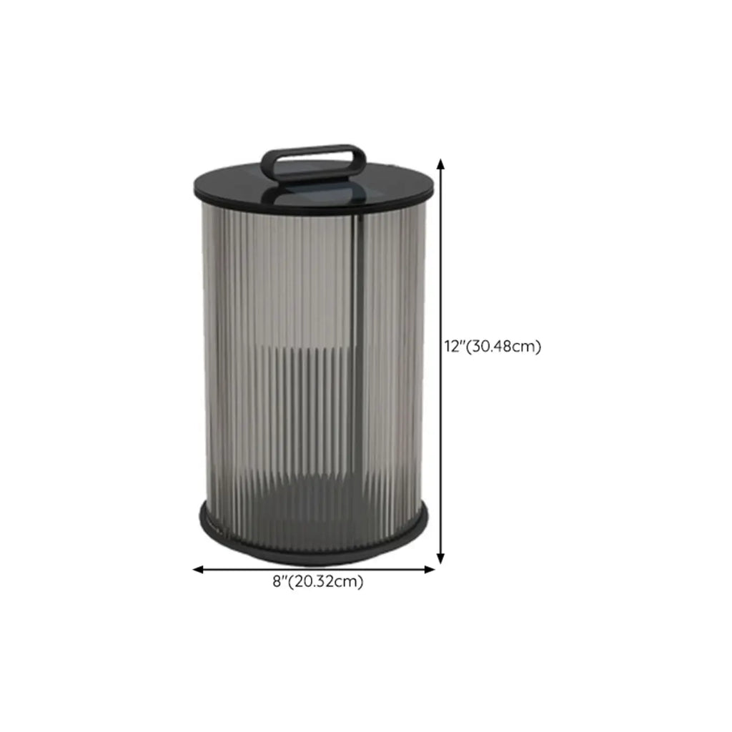 Élégants lampadaires solaires cylindriques à LED pour l'extérieur