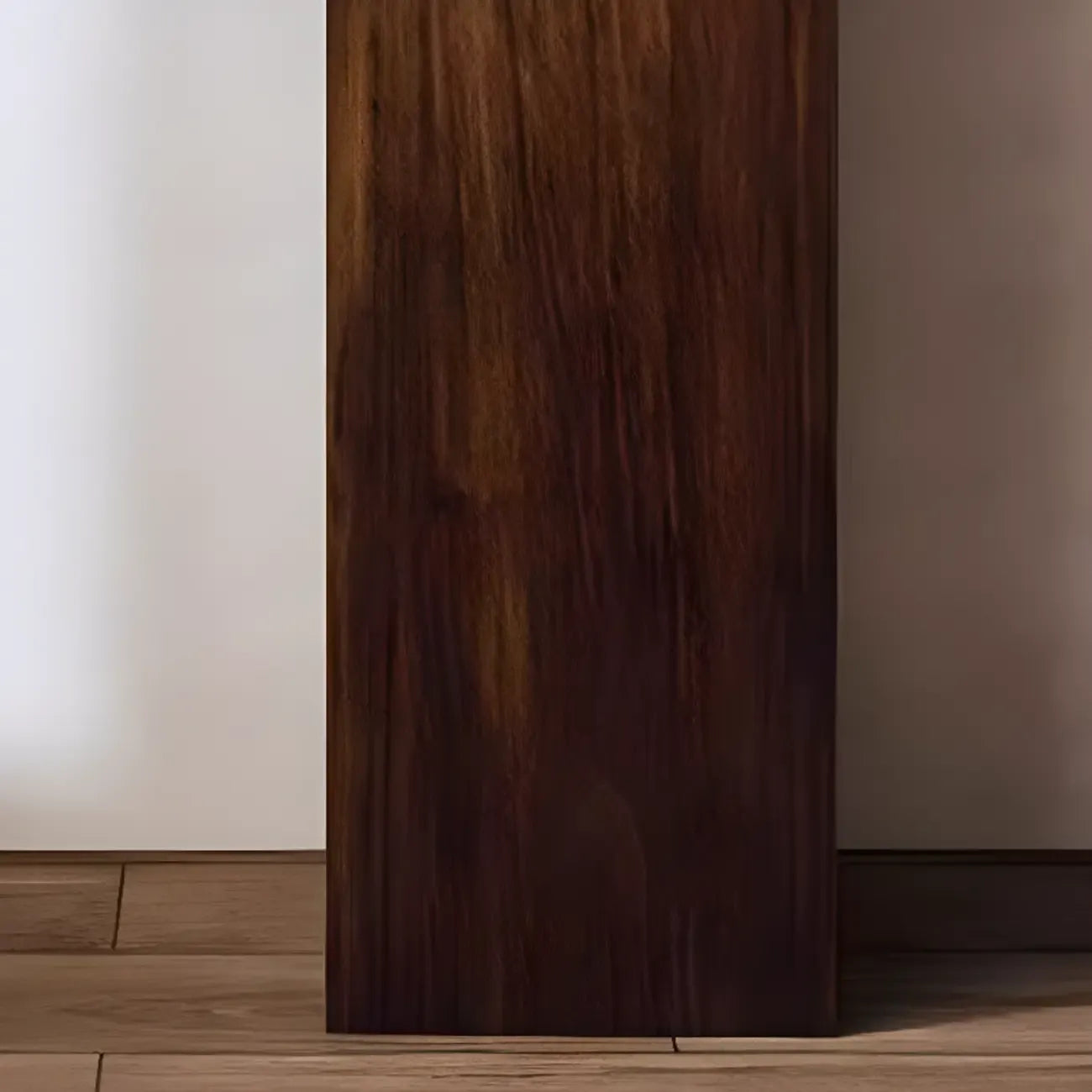 Table d'appoint carrée Pillar en pin rustique