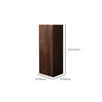 Table d'appoint carrée Pillar en pin rustique