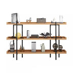 Bibliothèque ouverte moderne en bois à 5 niveaux Etagere