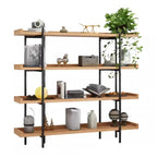 Bibliothèque ouverte moderne en bois à 5 niveaux Etagere