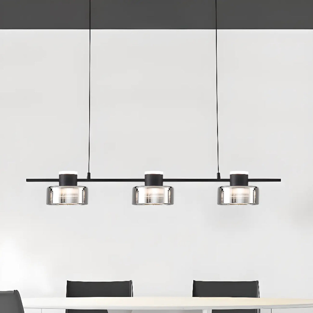 Suspension moderne à LED dimmable pour îlot de cuisine