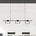 Suspension moderne à LED dimmable pour îlot de cuisine