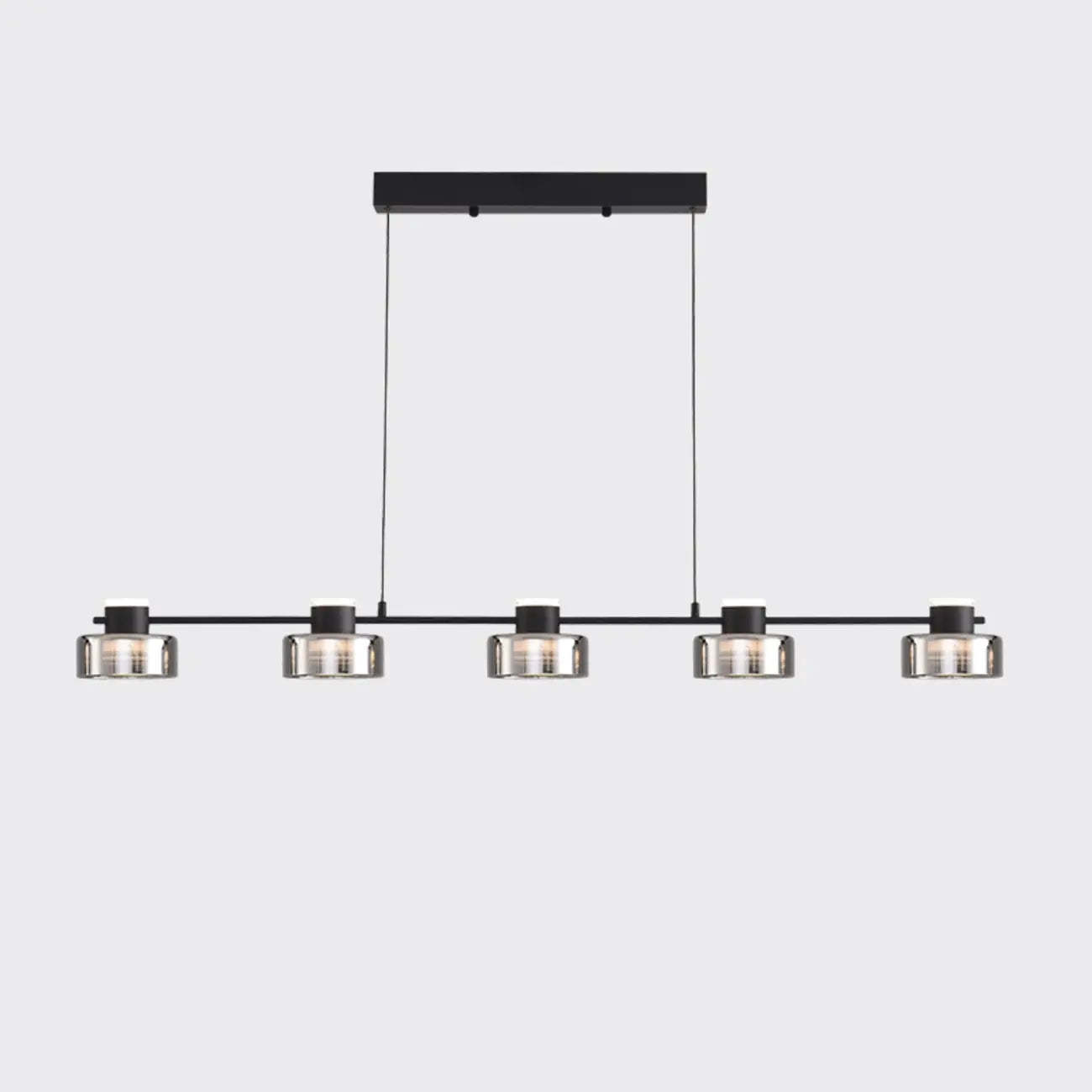 Suspension moderne à LED dimmable pour îlot de cuisine