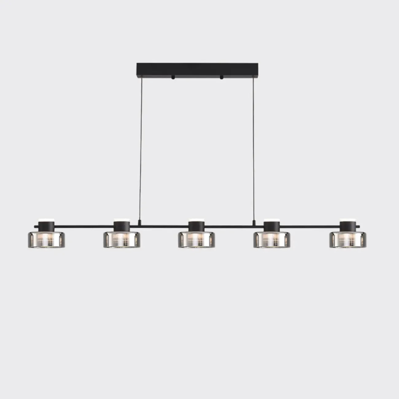 Suspension moderne à LED dimmable pour îlot de cuisine