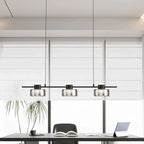 Suspension moderne à LED dimmable pour îlot de cuisine