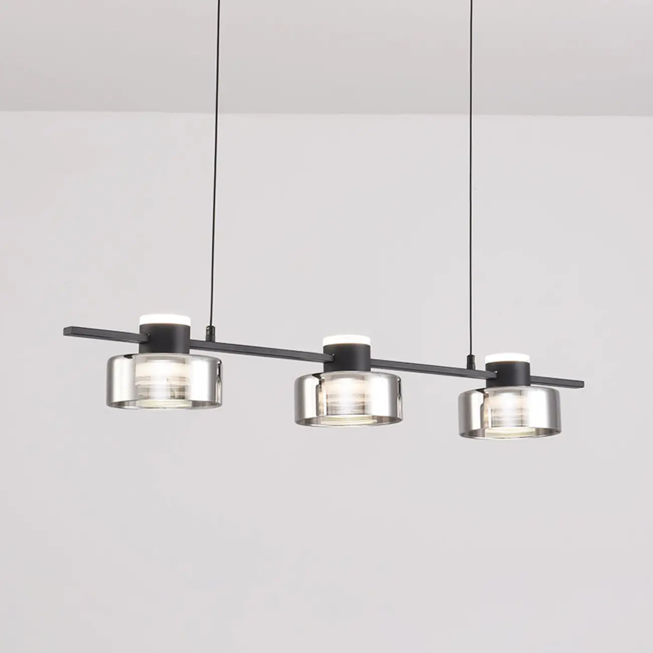 Suspension moderne à LED dimmable pour îlot de cuisine