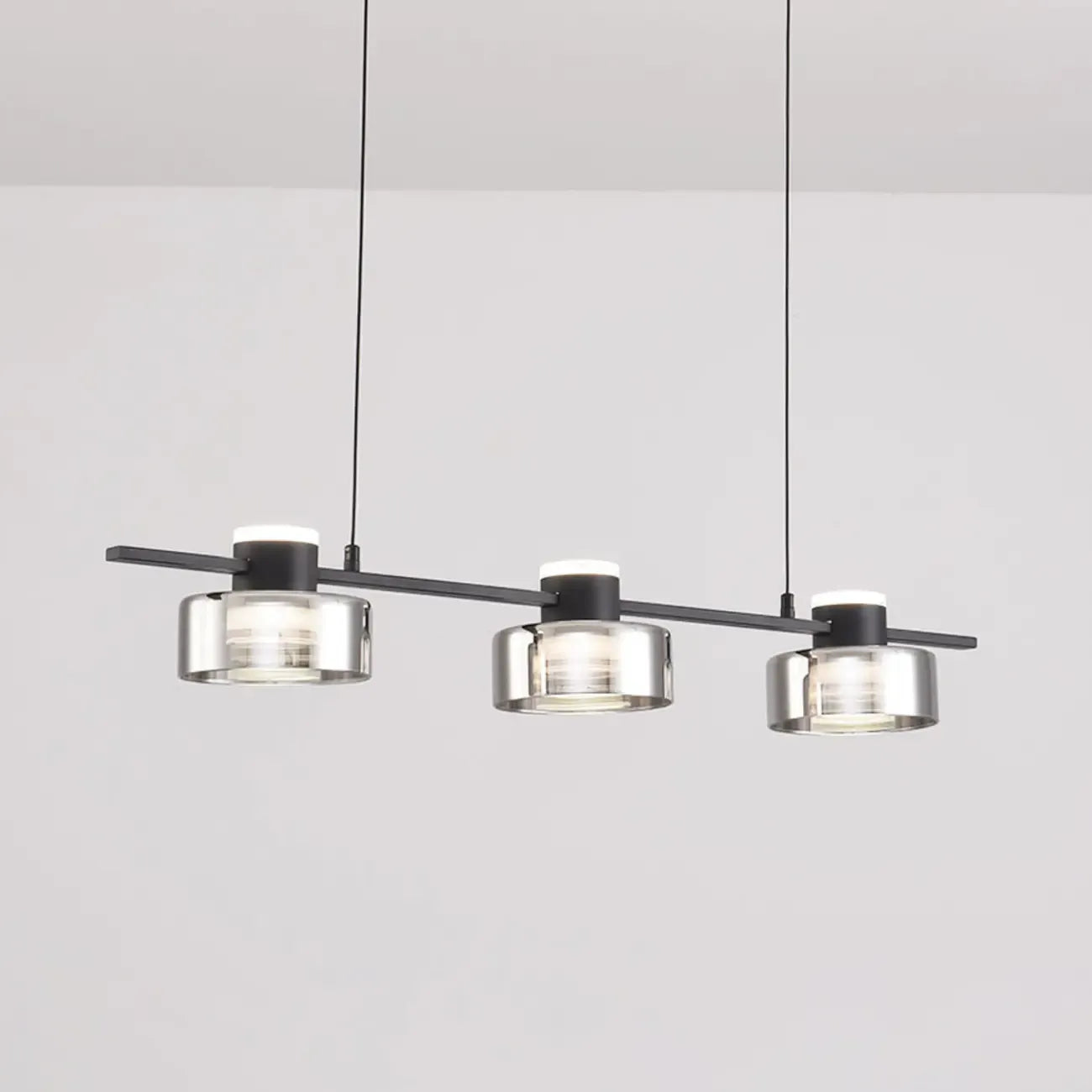Suspension moderne à LED dimmable pour îlot de cuisine