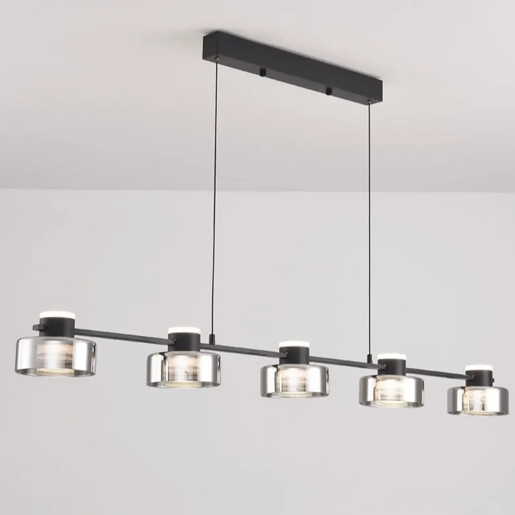 Suspension moderne à LED dimmable pour îlot de cuisine