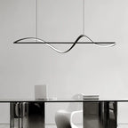 Suspension LED moderne à intensité variable pour îlot de cuisine