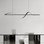 Suspension LED moderne à intensité variable pour îlot de cuisine