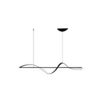 Suspension LED moderne à intensité variable pour îlot de cuisine