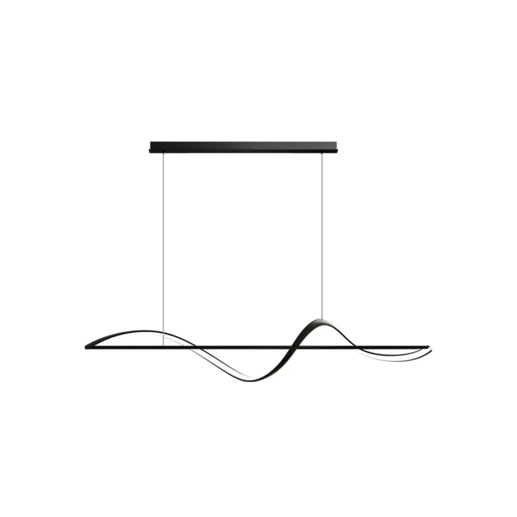 Suspension LED moderne à intensité variable pour îlot de cuisine