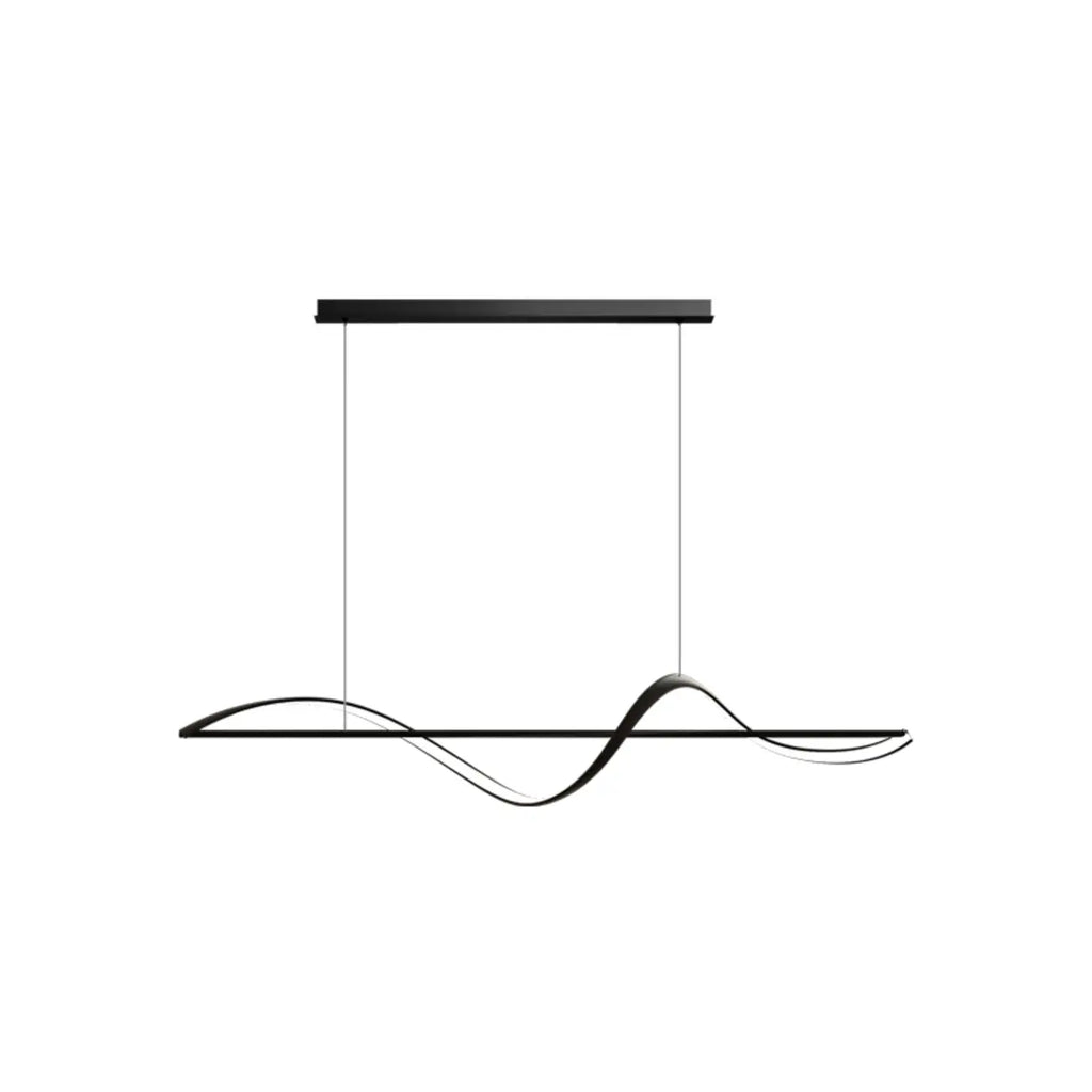 Suspension LED moderne à intensité variable pour îlot de cuisine
