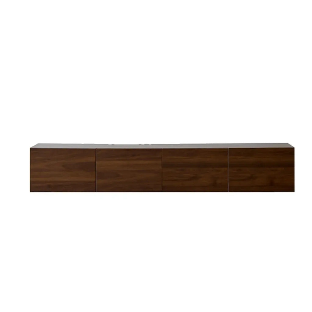 Meuble TV en bois de style moderne du milieu du siècle avec rangement
