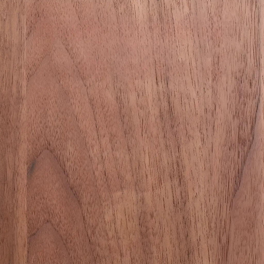 Meuble TV en bois brun style milieu du siècle avec système de gestion des câbles (71 cm)
