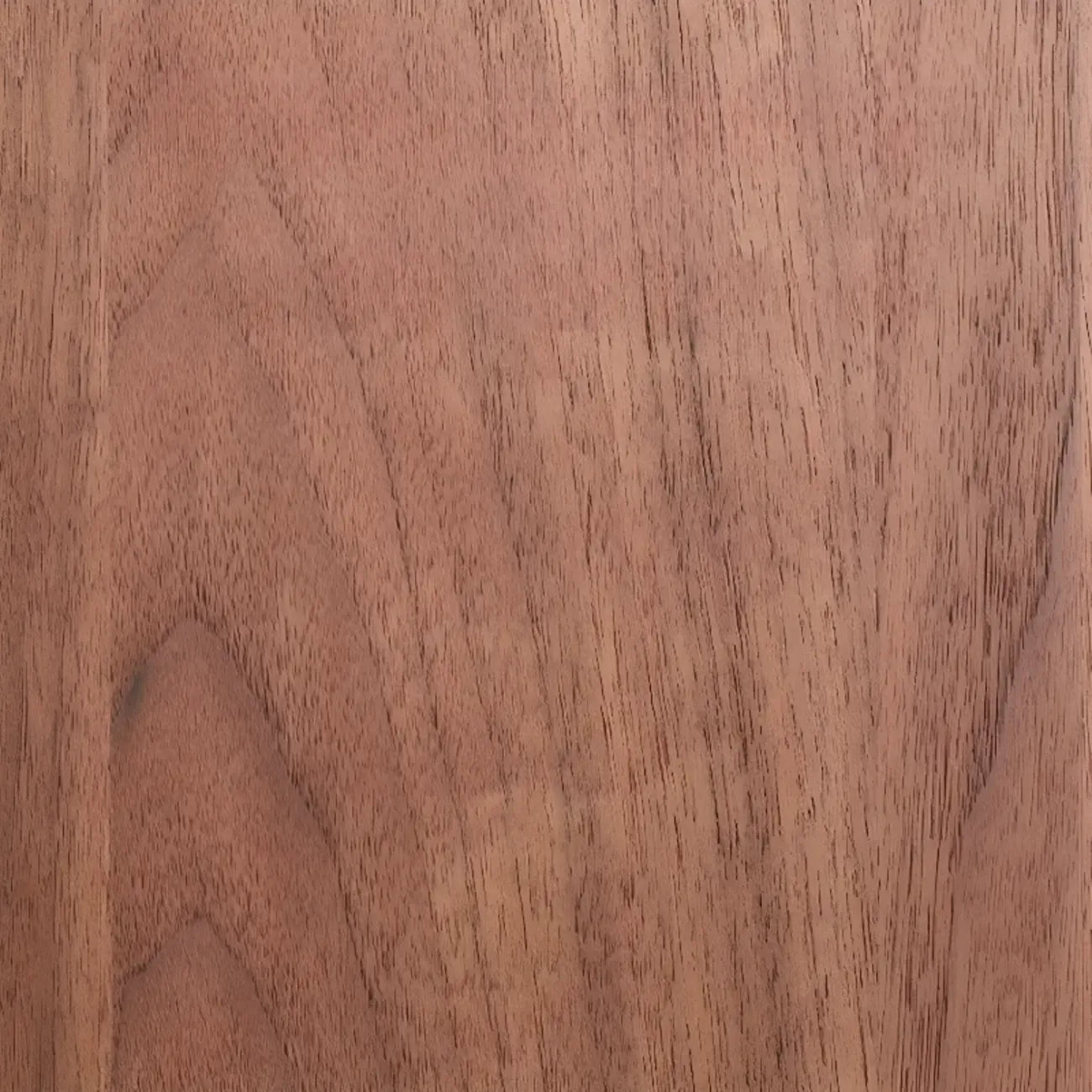 Meuble TV en bois brun style milieu du siècle avec système de gestion des câbles (71 cm)