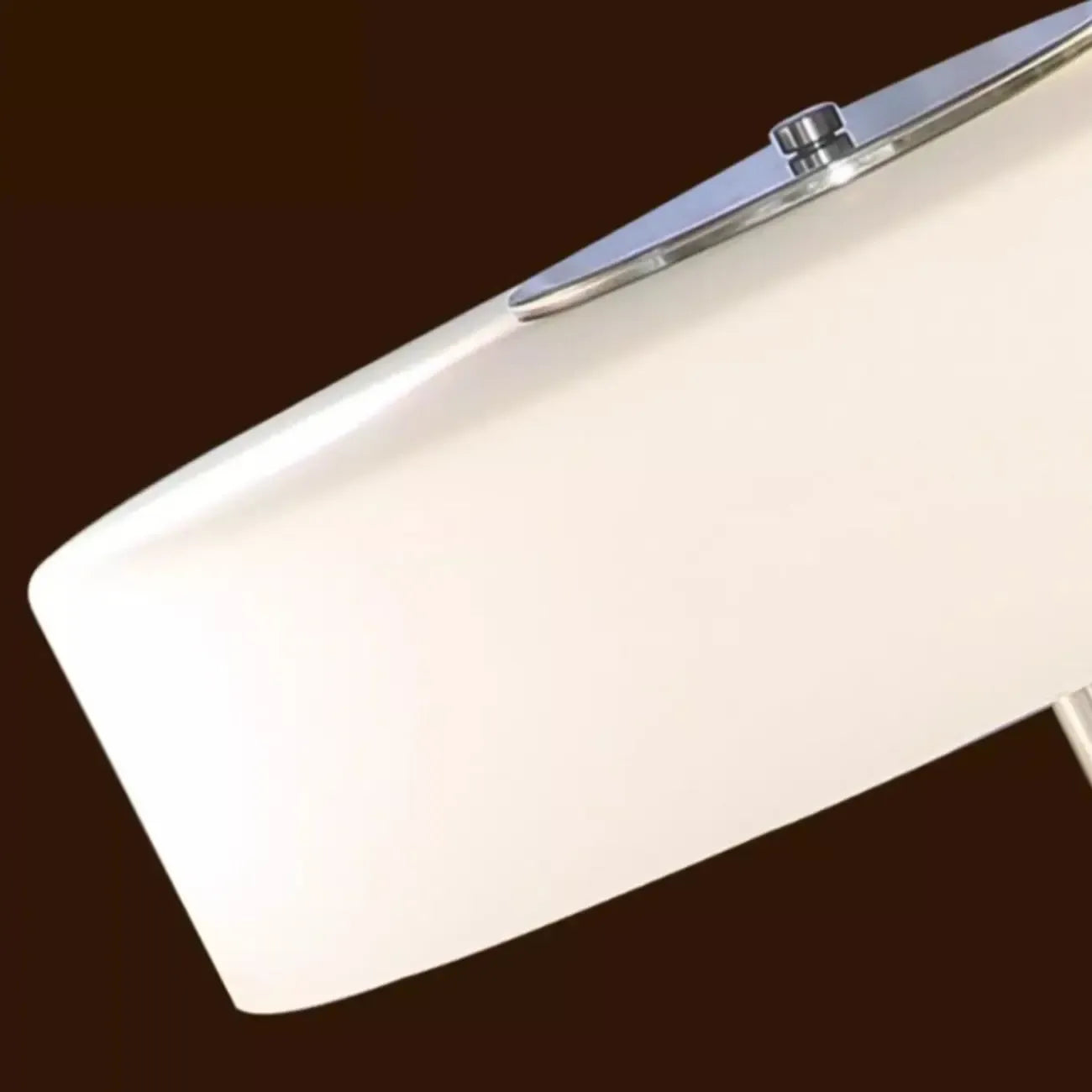Lampadaire cylindrique moderne en verre argenté à brancher pour salon