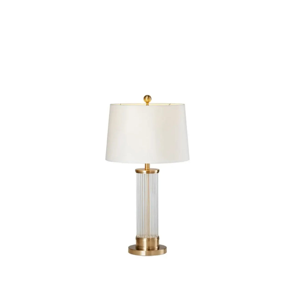 Lampe de table LED moderne et élégante en forme de tonneau, abat-jour en tissu