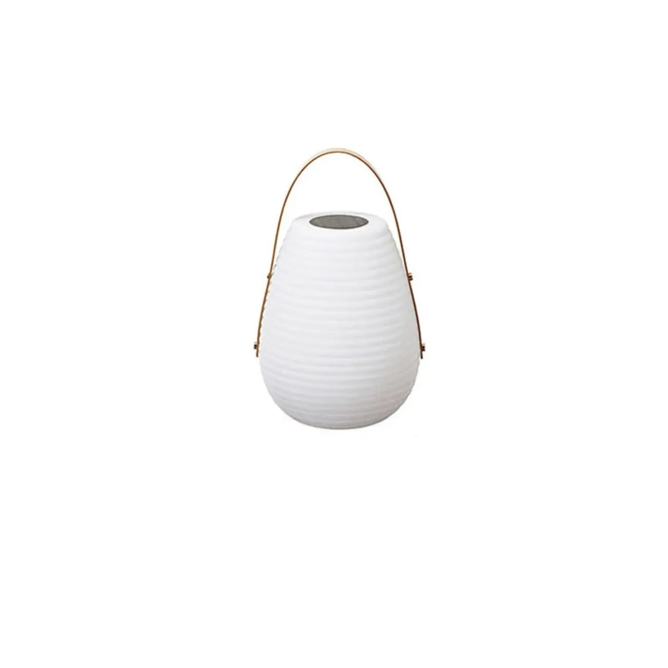 Lanterne blanche minimaliste en résine, design de pot de lampe
