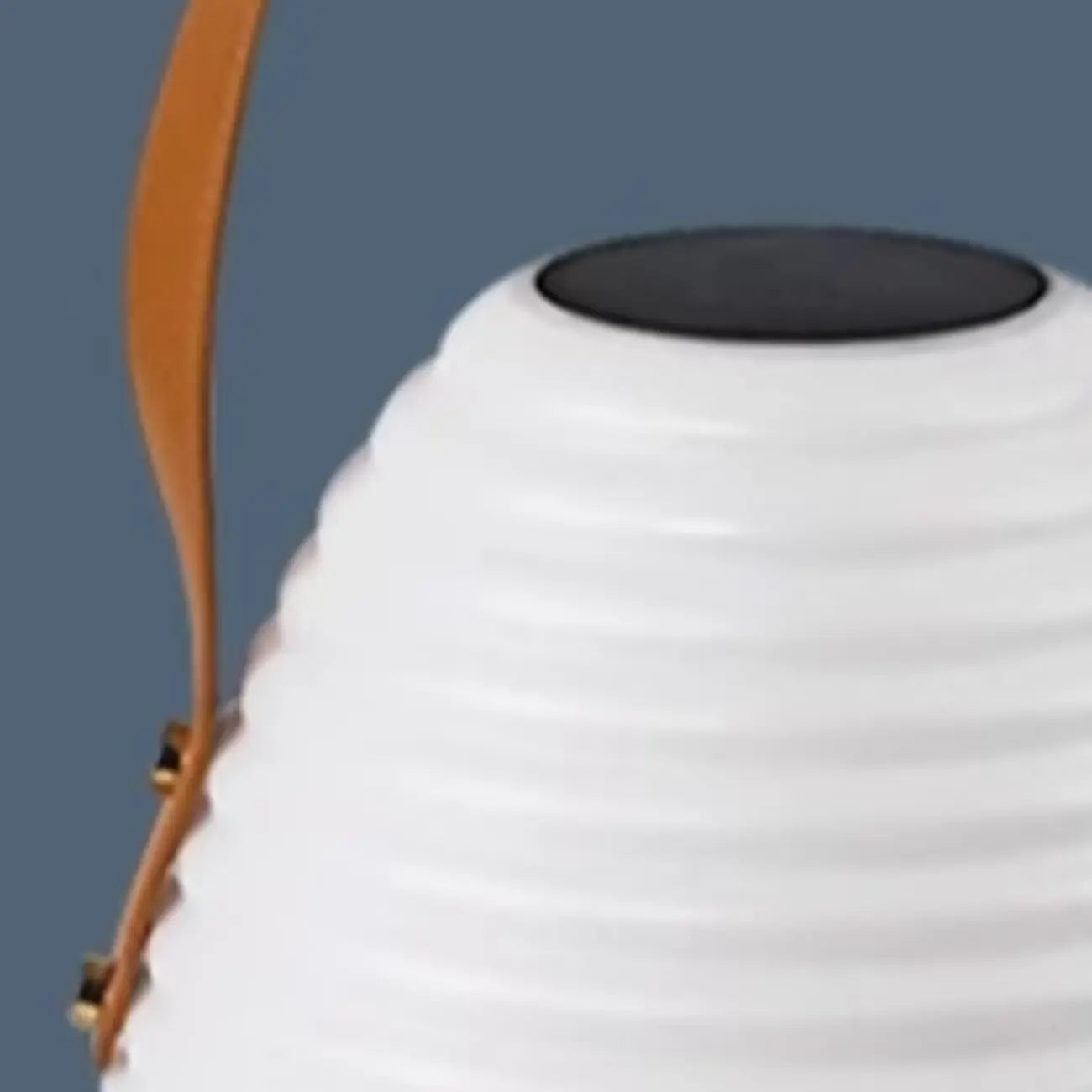Lanterne blanche minimaliste en résine, design de pot de lampe