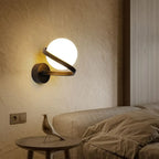 Applique murale moderne à LED en forme de globe pour éclairage résidentiel