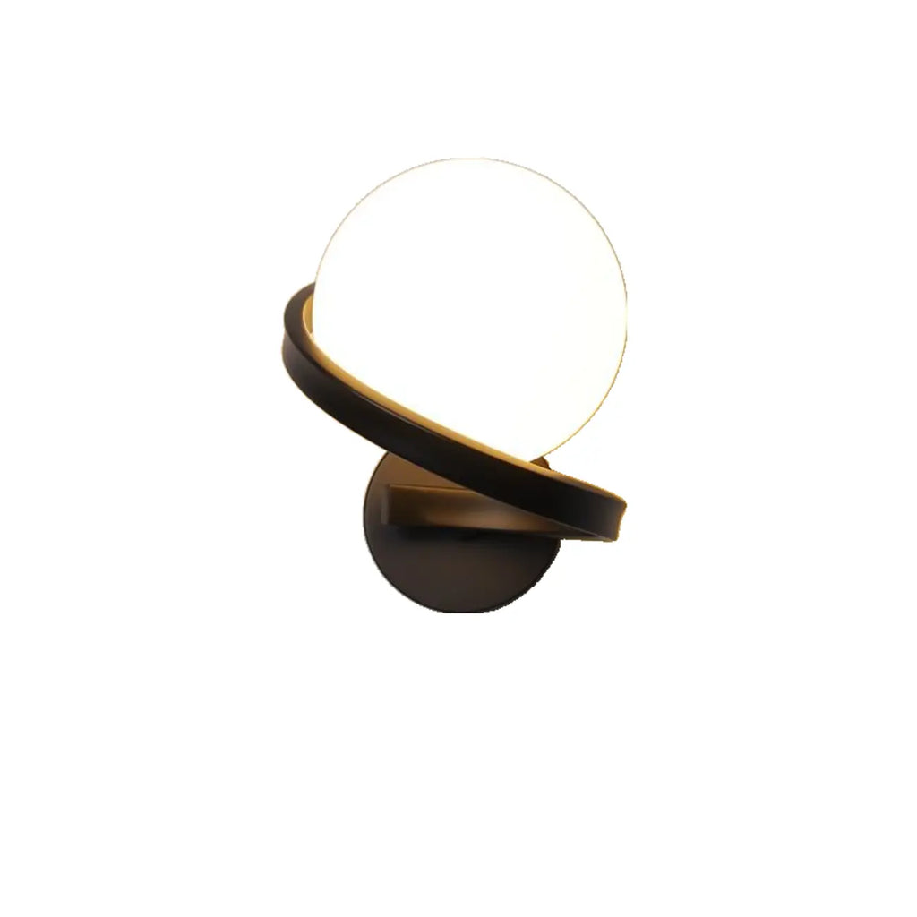 Applique murale moderne à LED en forme de globe pour éclairage résidentiel