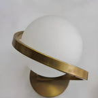 Applique murale moderne à LED en forme de globe pour éclairage résidentiel