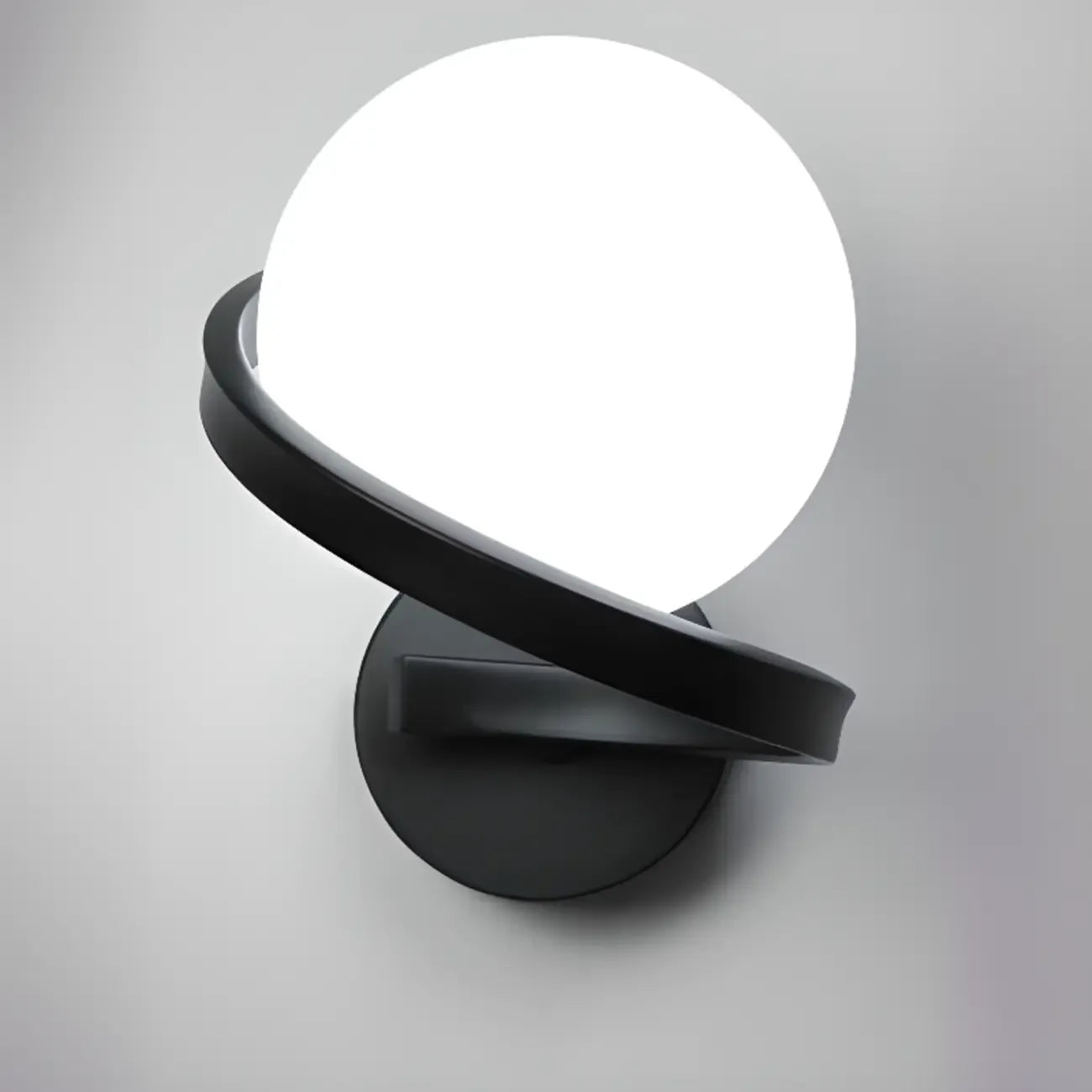 Applique murale moderne à LED en forme de globe pour éclairage résidentiel