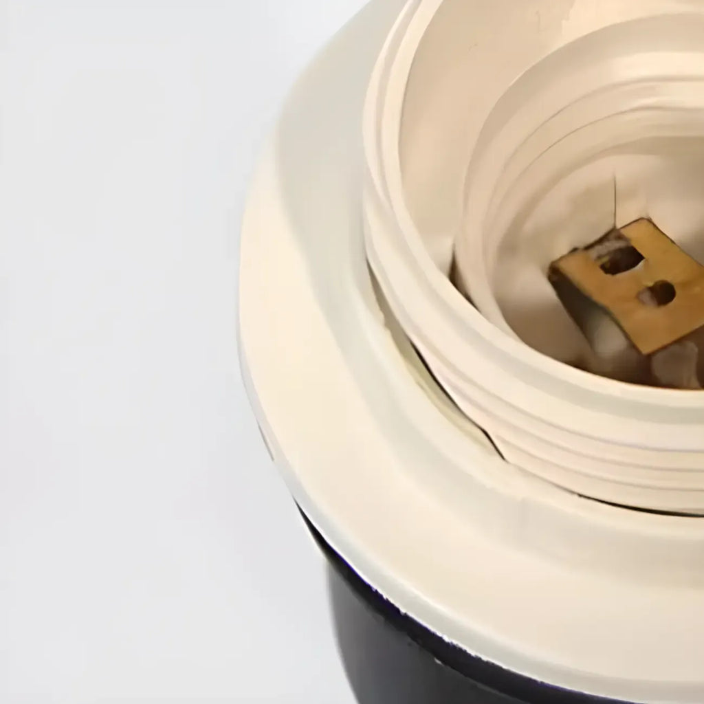 Suspension géométrique en verre doré pour cuisine
