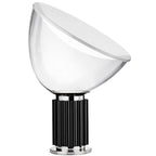 Lampe de table moderne en verre avec options LED