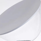 Lampe de table moderne en verre avec options LED