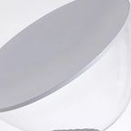 Lampe de table moderne en verre avec options LED