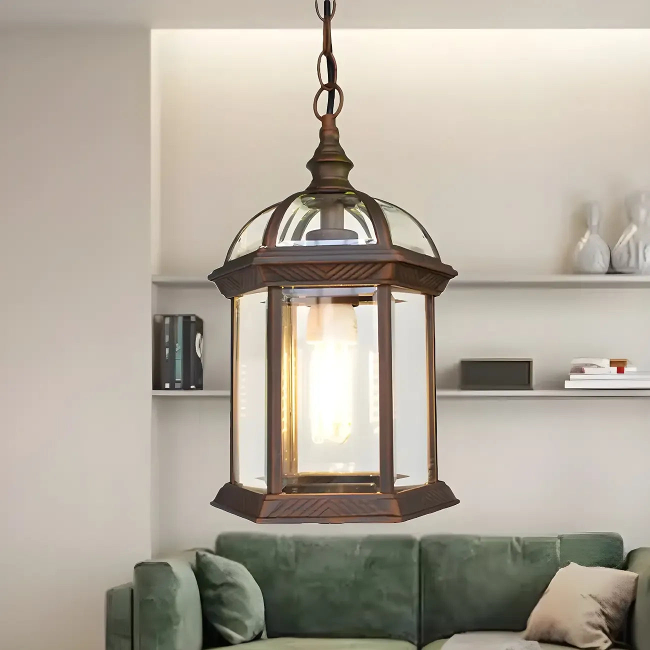 Lanterne vintage suspendue