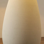 Lampe de table élégante en céramique avec abat-jour en tissu
