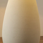 Lampe de table élégante en céramique avec abat-jour en tissu